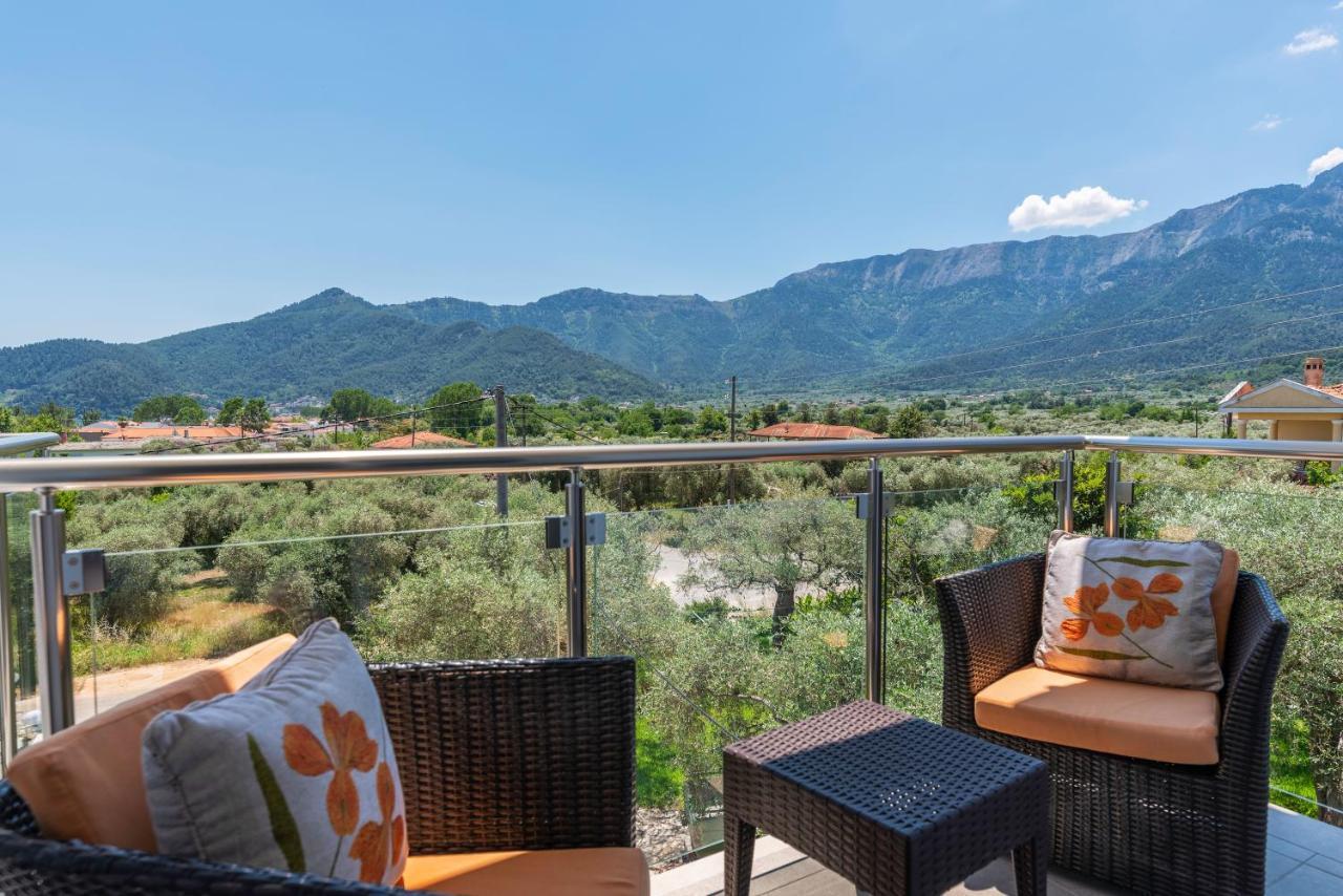 Olive Garden Villas Chrisi Ammoudia Exteriör bild